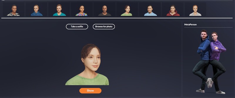 아바타 SDK 립 화면