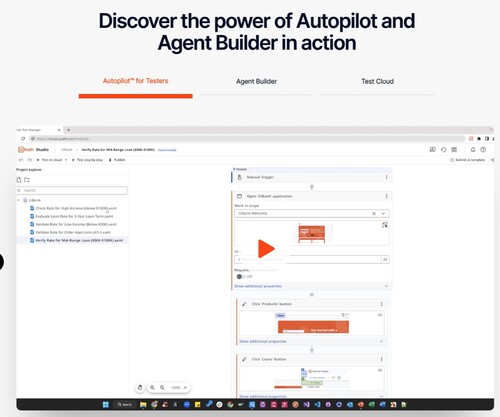 테스트 클라우드 소개 페이지 일부