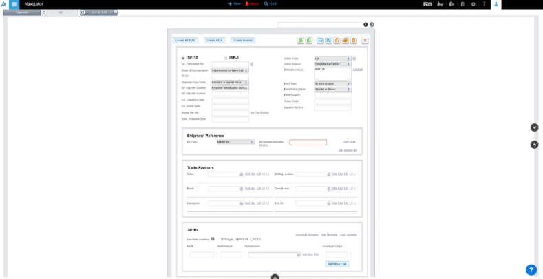 마가야 커스텀즈 컴플라이언스 화면