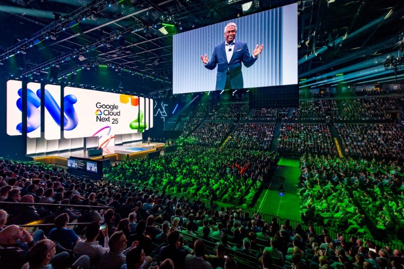 구글 클라우드 넥스트 25 행사 전경