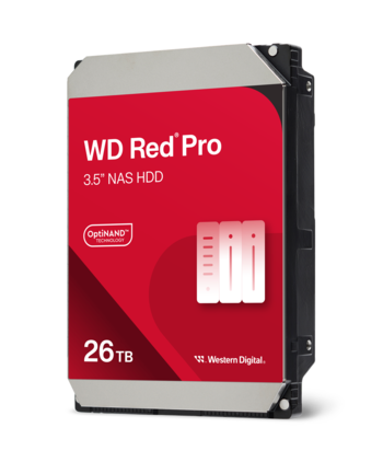 26TB WD 레드 프로 HDD 사진