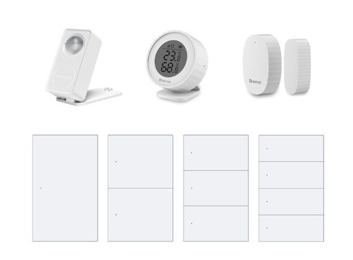 매터 표준을 지원하는 레이더 재실 센서, 온습도 센서, 조명 스위치