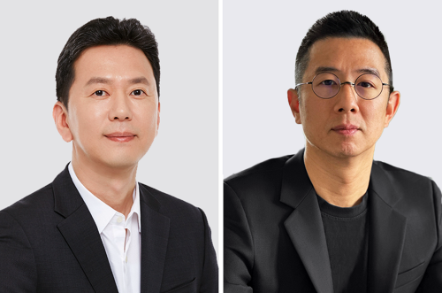 유클릭 신임 이건전 부사장(좌)·쟈니 신 CMO(우)