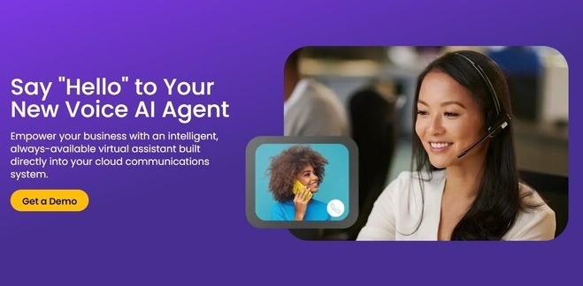 울타텔의 지능형 음성 AI 에이전트 소개 페이지