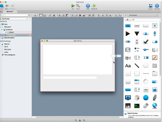 조조의 개발 툴 화면