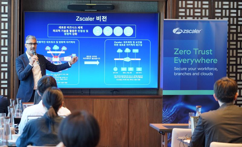 지스케일러 아시아태평양 지역 총괄 산제이 야다브가