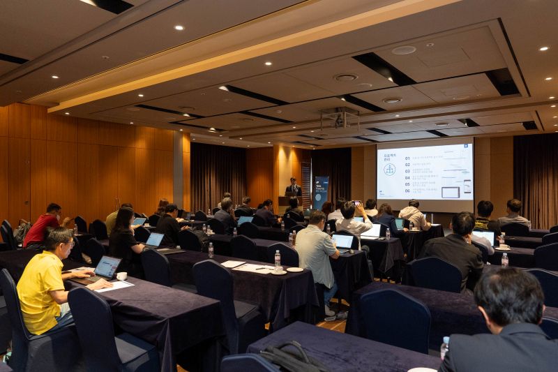 트림블 코리아는 기자간담회를 열고 철골 제작 공정을 위한 디지털 제작 관리 솔루션 ‘테클라 파워팹 2025’을 소개했다.