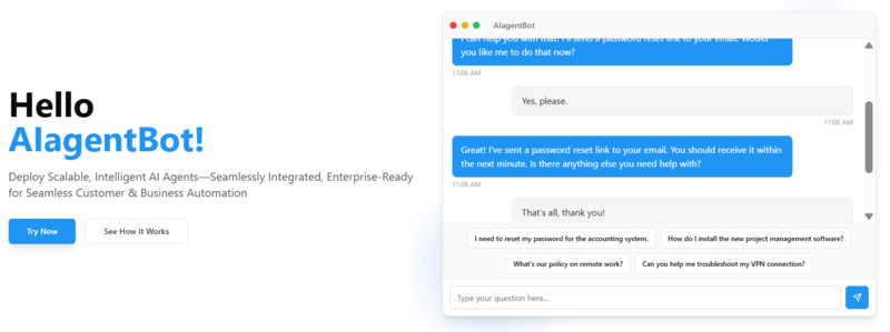 에이전틱AI 화면