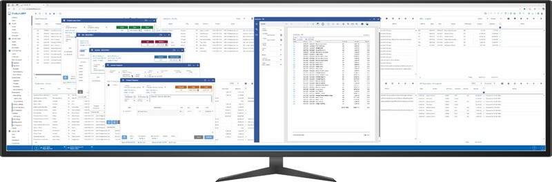 멀티태스킹 UI 작동: 여러 부동 양식 및 데이터 그리드 화면