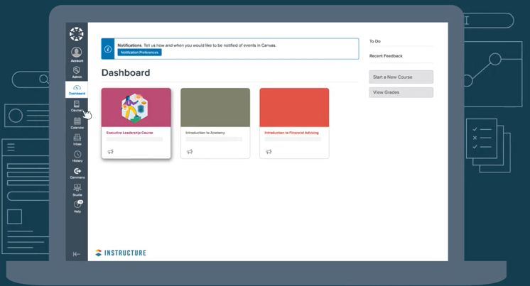 ‘캔버스 커리어’ 대시보드 화면