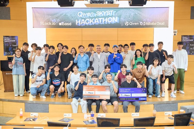 알리바바 클라우드와 플록이 공동으로 개최한 국내 대학생 대상 AI 해커톤