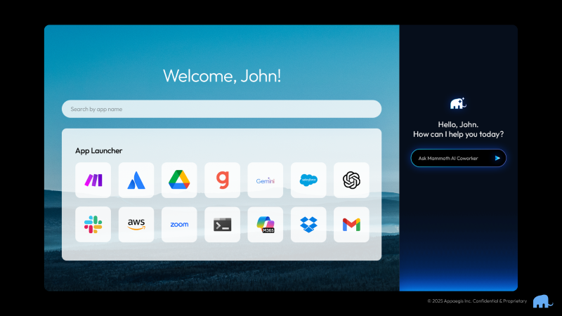 매머드 사이버의 기업용 AI 브라우저