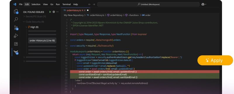 옥스 시큐리티의 코드 취약점 수정 AI '에이전트 옥스'