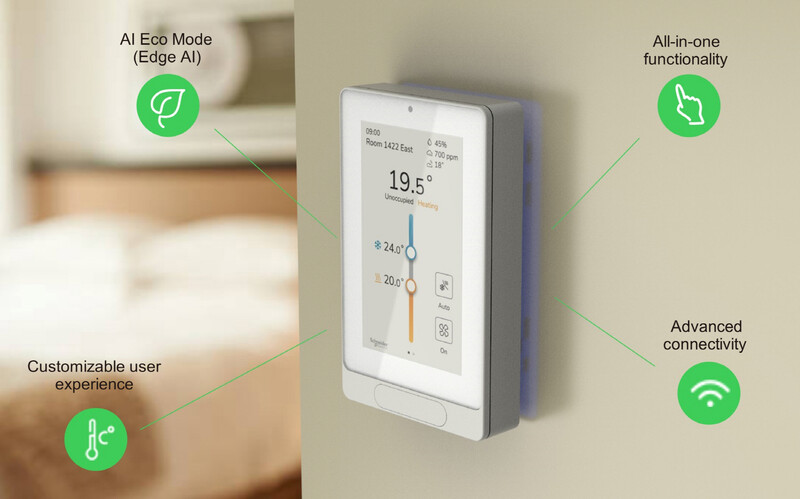스페이스로직 터치스크린 룸 컨트롤러