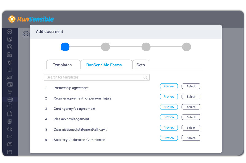  런센서블의 ‘런센서블 폼즈’ 플랫폼 대시보드
