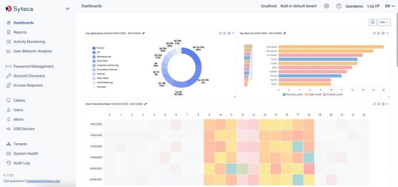 사이테카의 업데이트된 UI