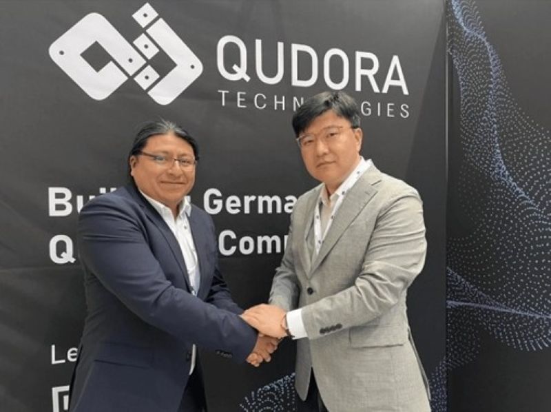 노르마와 큐도라의 50큐비트 이온트랩 국내 공급 협약식