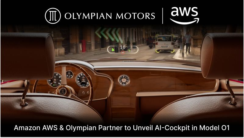 AWS와 올림피안이 공동으로 발표한  화면을 없앤 AI콕핏