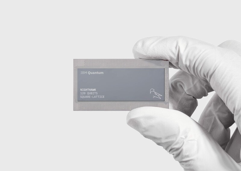 IBM 퀀텀 나이트호크 프로세서(자료제공=IBM)