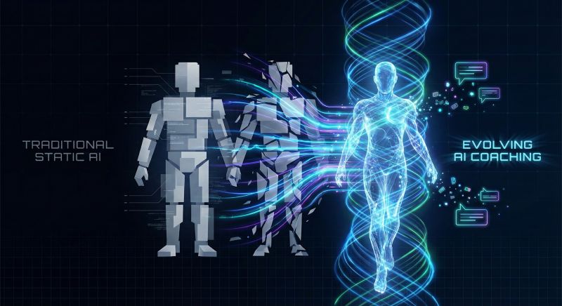 AI 코칭 플랫폼 ‘넥스프레이즈’의 ‘자가 학습 AI’ 기능